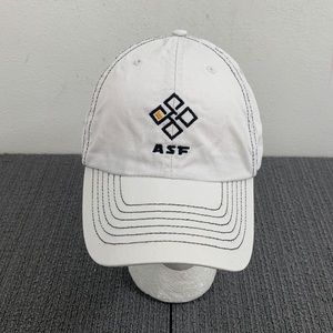 ASF Baseball Hat Mens OSFM Tan Strapback Cap Authentic Headshots by KC Caps